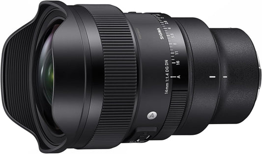 Sigma Sigma L-Mount Lens, 14mm F1.4 DG DN, Monofocal, Wide Angle, Star, Full Size, Art Mirrorless