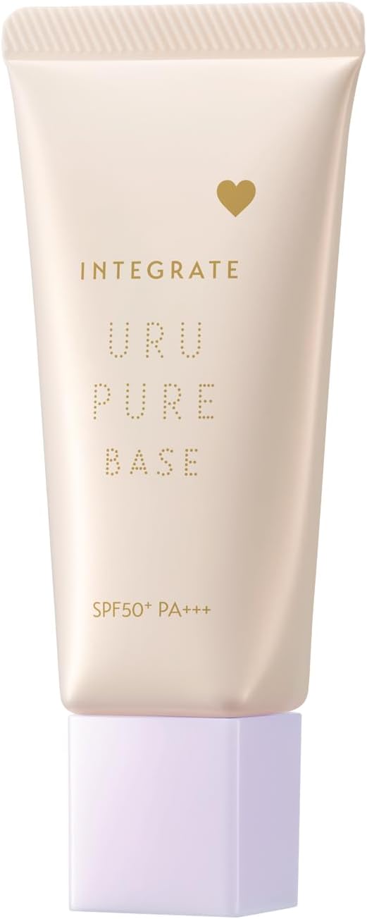 Integrate Pure Base Lavender Makeup Base Unscented Lavender Dull Color Uneven Body 1.1 oz (30 g)