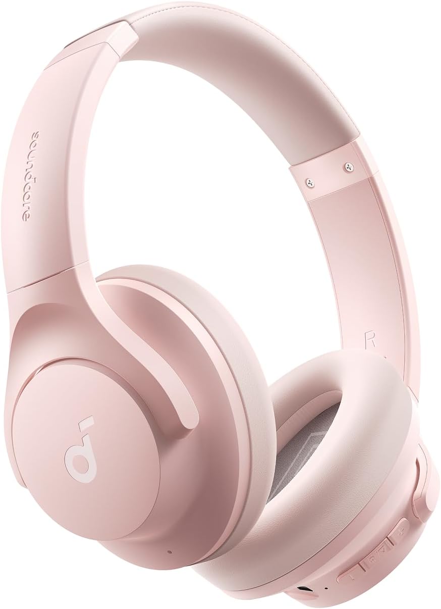Anker Soundcore Q20i, Bluetooth 5.0 Wireless Headphones, Hybrid Active Noise Cancelling/Hi-Res Compatible (Wired) / Ambient Sound Mode/Deep Bass / Up to 60 Hours of Long Music Playback / Sound