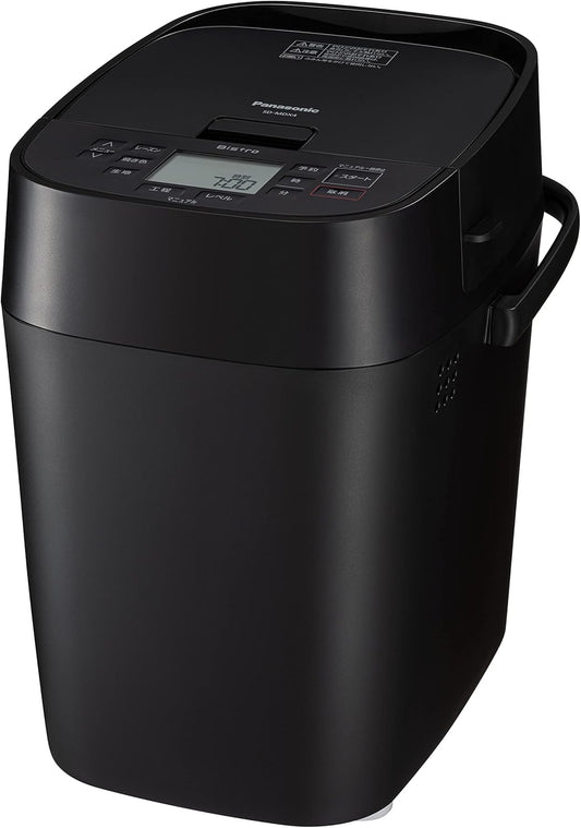 Panasonic SD-MDX4-K Home Bakery Bread Baker, Mochi Suki Machine, Bistro, 2.2 lbs (1 kg), 43 Menus, Low Sugar Bread, Raw Food Bread with Recipe Book, Black