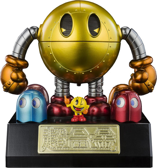 Tamashi Nations Super Alloy Pac Man, Approx. 4.1 inches (105 mm), ABS & Die-Cast Pre-Painted Action Figure