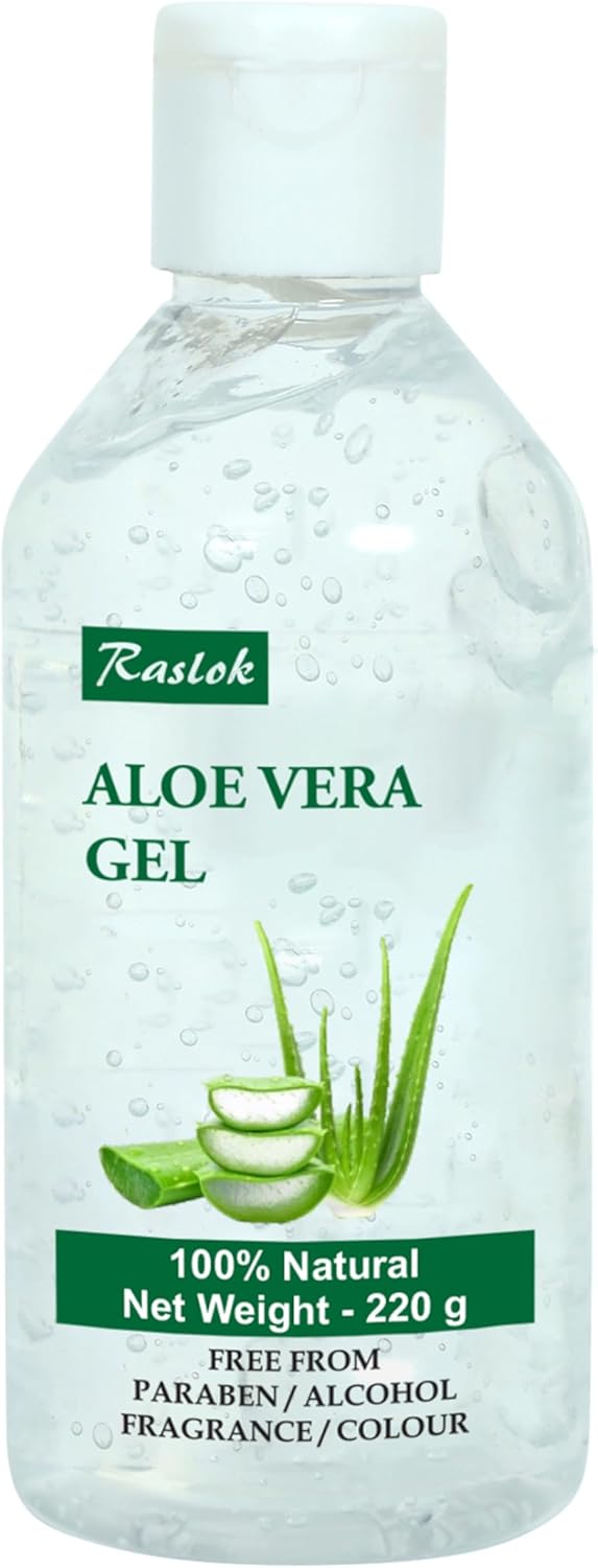 Aloe Vera Gel | 100% Pure Natural Aloe Gel For Moisturizing Face Skin & Hair Care,Durable Moisturizing Hydrating Soothing, Non-Sticky (7.76 OZ)