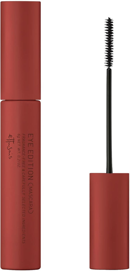 ettusais Eye Edition Mascara 03 Airy Mat Type, Sepia Brown, Can Be Removed with Hot Water, 0.2 oz (6 g)