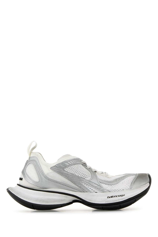Balenciaga Two Toneメッシュとファブリックサーキットスニーカー - Image 1