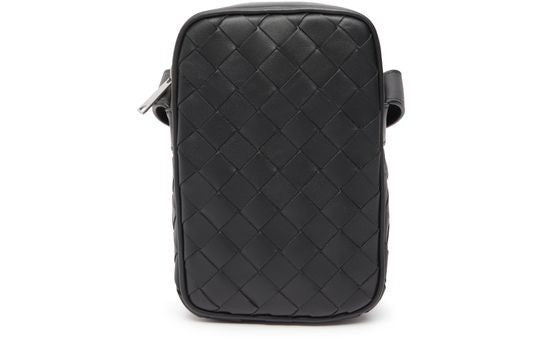 BOTTEGA VENETA Intrecciato zippered phone pouch - Image 1
