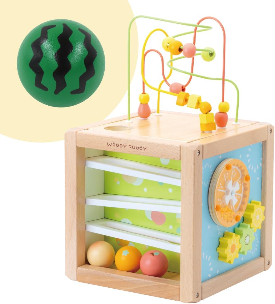 【Woody Puddy Direct Store Exclusive】Playful Fruit Activity Box (Limited Edition with Watermelon Ball)