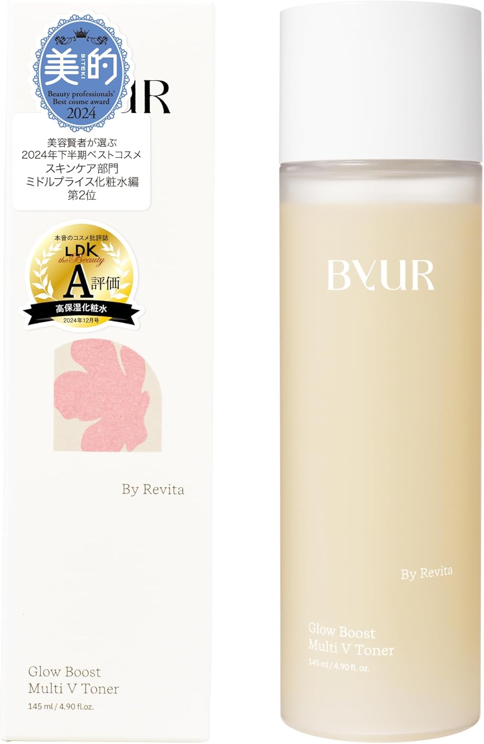 ByUR Lotion Toner, Pure Retinol, Pure Vitamin C, Highly Moisturizing, Glove East, Multi V