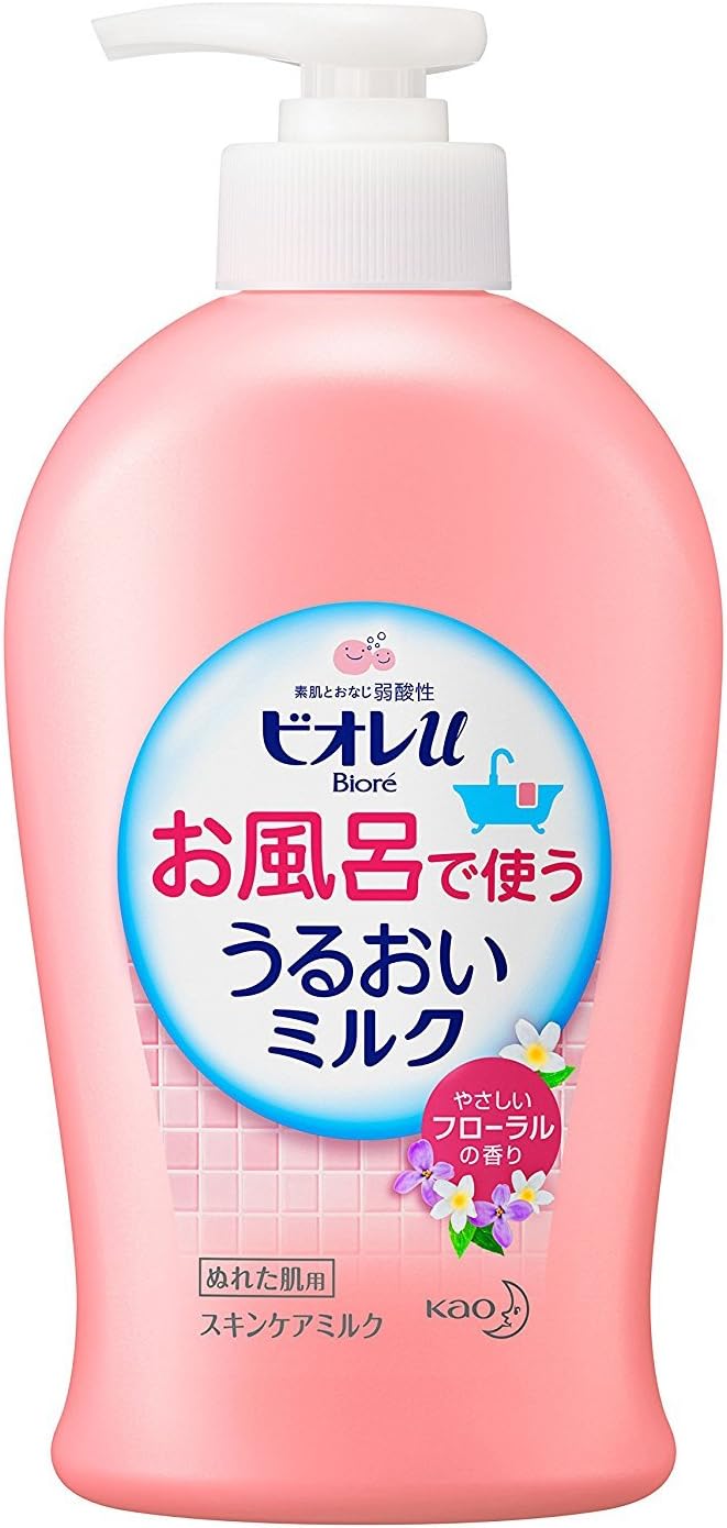 Bioreu Moisturizing Milk for Bath, Floral