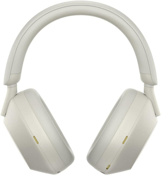 Sony Wireless Noise Cancelling Stereo Headphones WH-1000XM5: Improved Noi Can, Alexa, Improved Calling Performance, Soft Fit Leather for High Sound Isolation, Platinum Silver WH1000XM5 SM