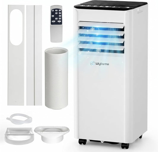 Spot Cooler, 2026 Extreme Heat Protection, 2.6 KW, 9,000 BTU, Portable Air Conditioner, Compatible with 18.2 to 10 tatami mats, No Construction Required, Home Use, Portable Air Conditioner, 3