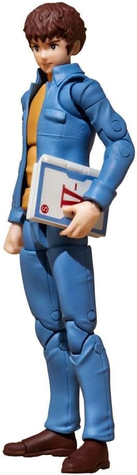 G.M.G. COLLECTION 01 Mobile Suit Gundam Earth Federation Army, Amuro Rey, Approx. 3.9 inches (100 mm), PVC Pre-painted Action Figure