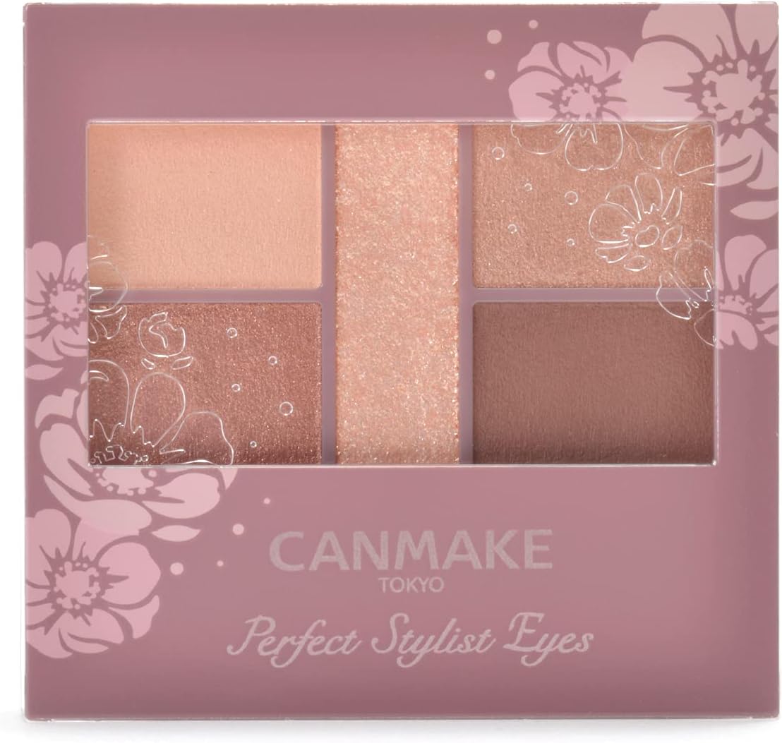 Canmake Perfect Stylist Eyes v23, Eyeshadow 23, Almond Canele, 0.1 oz (3.0 g) (x1)