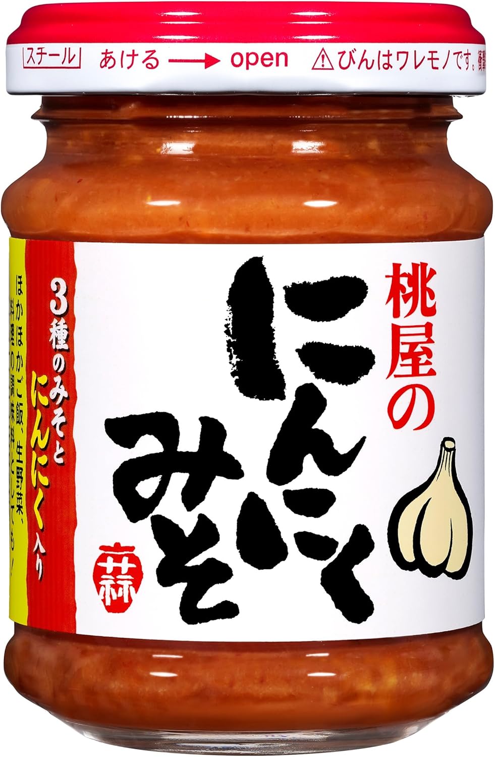 Momoya Garlic Miso (Miso Miso Garlic Garlic Seasoning Miso for Rice) 100g