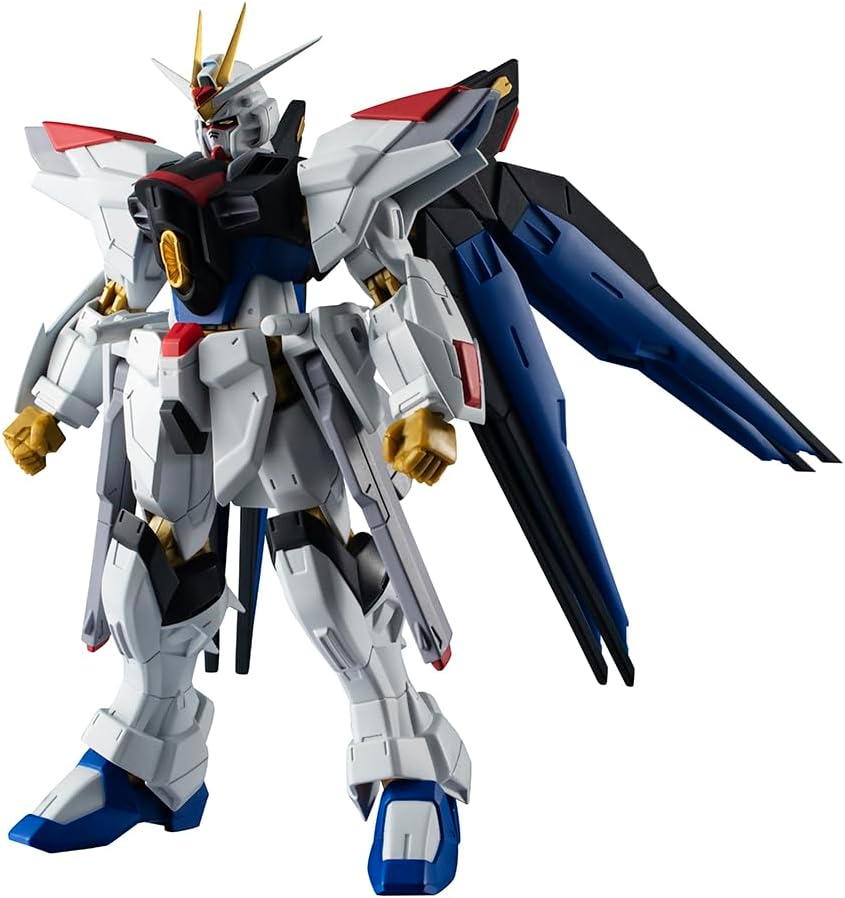 TAMASHII NATIONS Gundam Universe Mobile Suit Gundam Seed Freedom ZGMF/A-262B Strike Freedom Gundam Type II, Approx. 5.9 in (150 mm), PVC & ABS, Pre-painted Action Figure