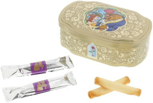 [Tokyo Disney Resort Limited] Beauty and the Beast (Belle) TDDR Canned Roll Cookies, Popular, Sweets, Souvenirs, Present, Disney Goods (1 Piece)