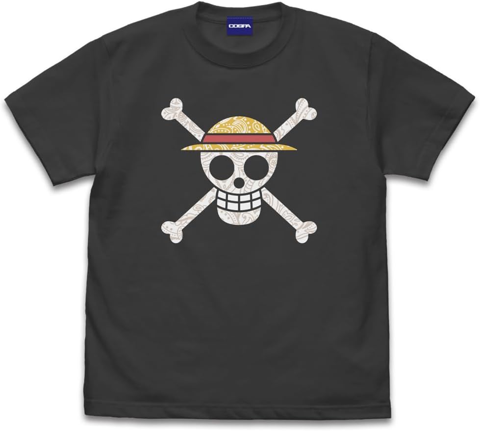 (Official) Costa One Piece Straw Like Pirate Flag Paisley T-shirt SUMI L Size