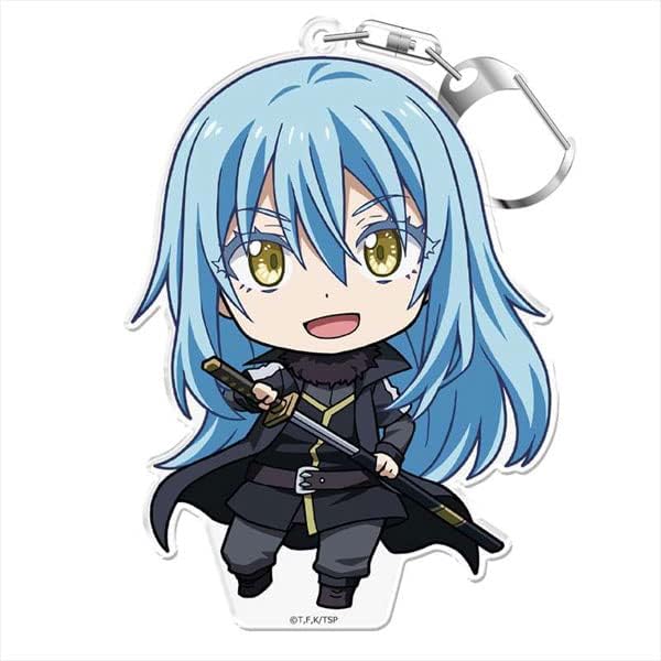 [azumaker] When You Reincarnated As A Slime, Punikoro! Key Chain (with Stand), Rimuru Demon Ver.