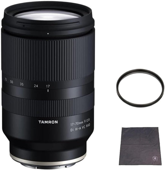 Tamron 17-70mm F2.8 Di III-A VC RXD Fujifilm X-Mount B070X Marumi Lens Protection Filter Set of 2
