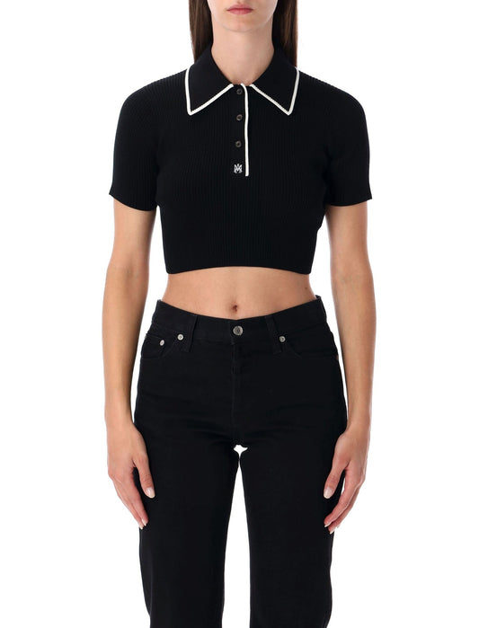 Amiri アミリTシャツとポロスブラック - Image 1