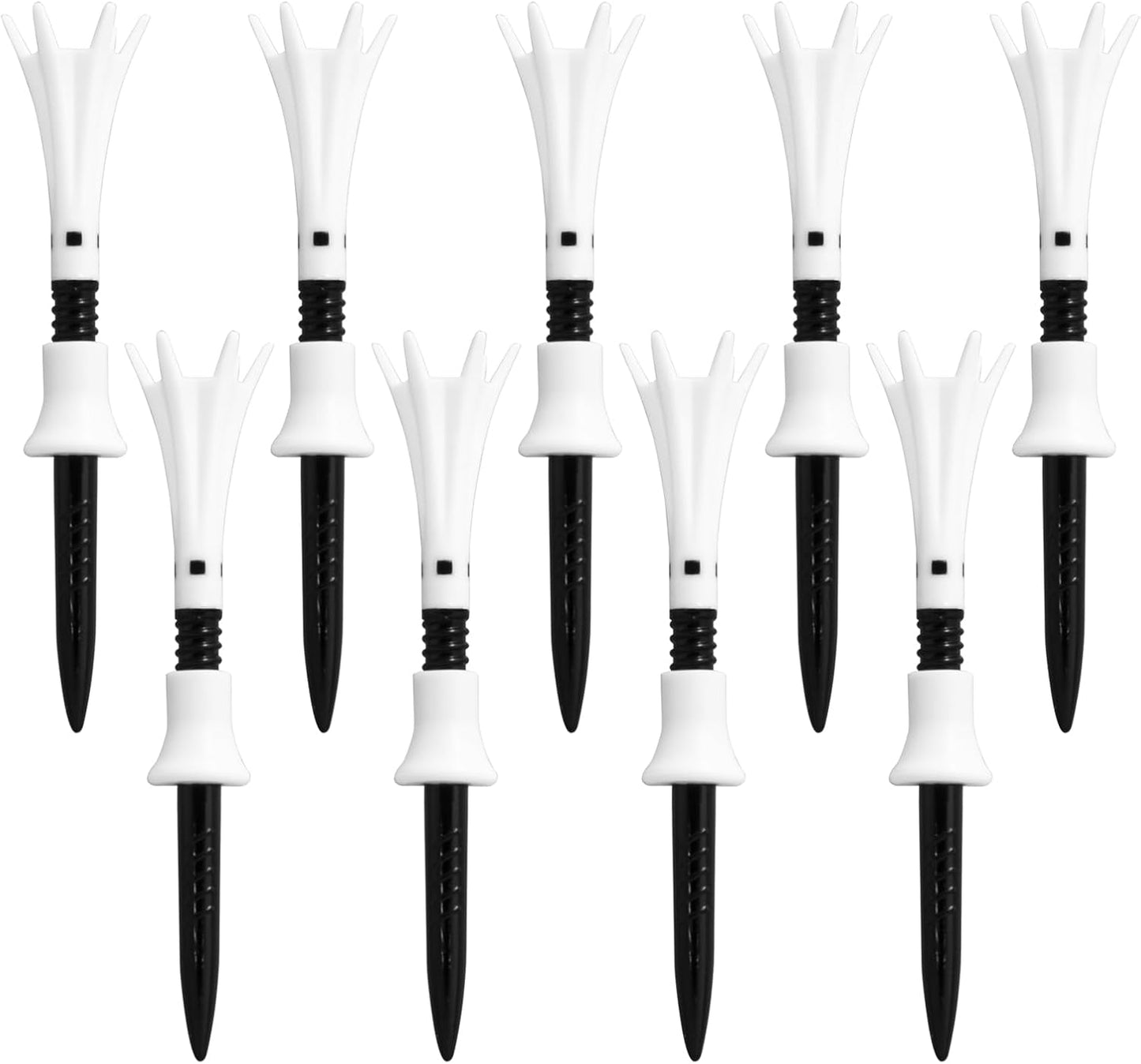 Daiya Golf Tomahawk Tee, Adjustable Height Golf Tee (Long/Semi-Long/Short), Smooth Swing for Greater Distance, Durable, Easy to Find, Ideal for Beginners, Made in Japan, Used by Pro Rikuya Hoshino