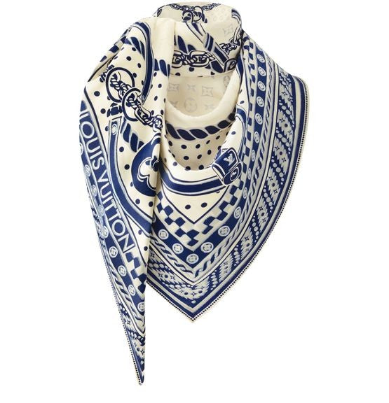 LOUIS VUITTON Ocean Bandana Shawl - Image 1