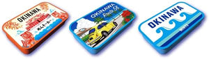 Kubagasaya Mint Tablet, Refreshing Sweets, Made in Okinawa Prefecture, NEXT Yura Prefecture, Okinawa Prefecture, Souvenir, Novelty, Okinawa Limited, OKINAWA Mint Can Set, 3 Can Set, Route 58, Shuri Castle Wave