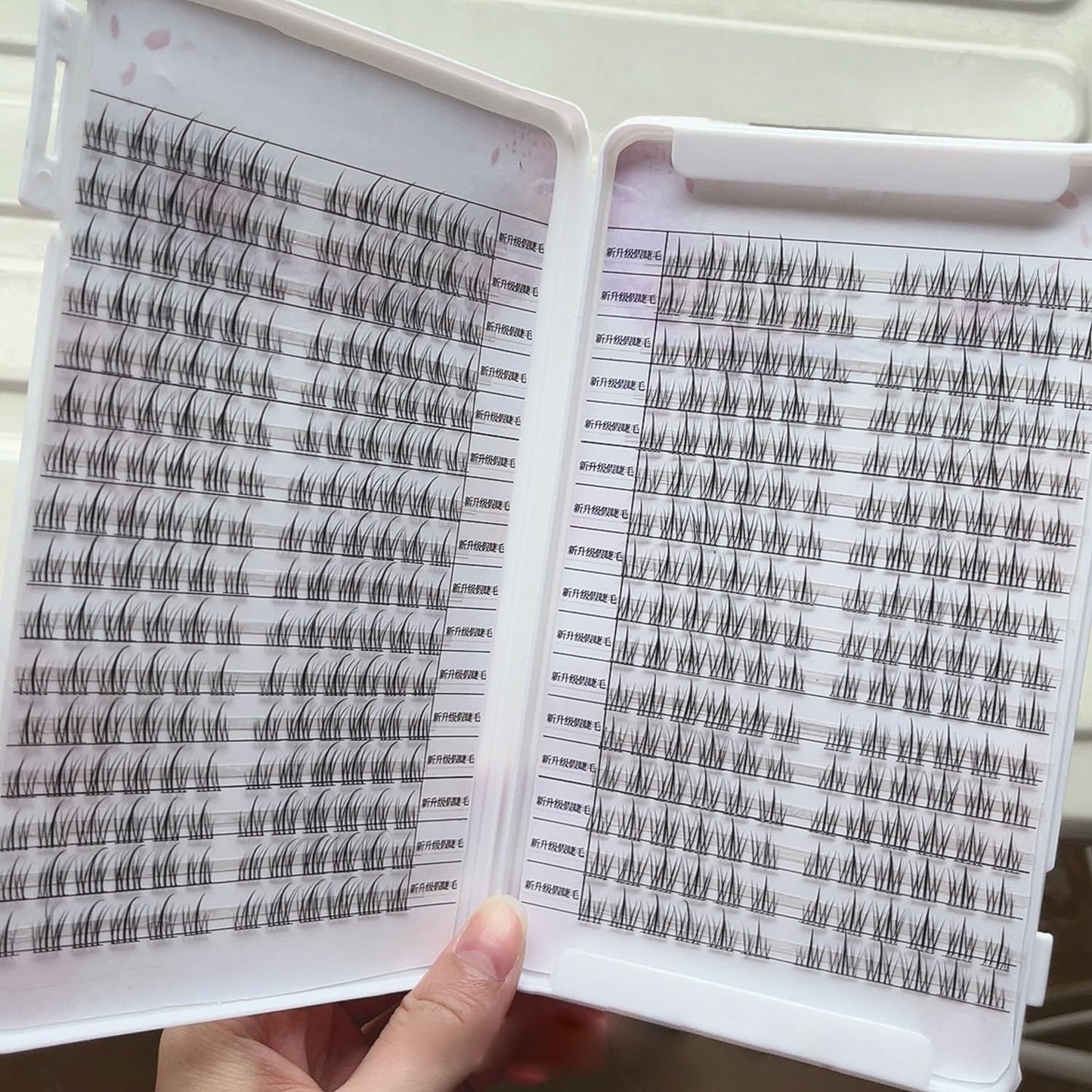 false eyelashes partial false eyelashes false eyelashes kit reusable natural waterproof 11-13mm long lasting matsu soft bundles fishtail mix home self pine extensions false eyelashes handmade (eyelash