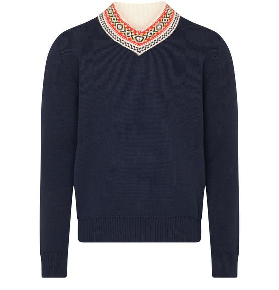 BOTTEGA VENETA ウールジャカード セーター - Image 1