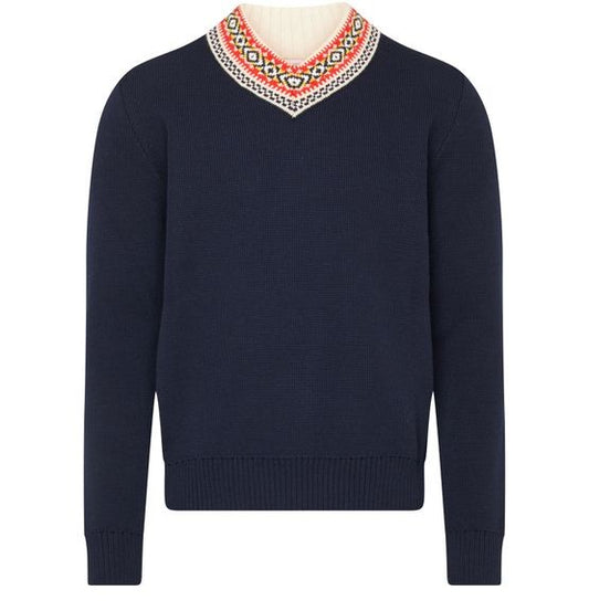 BOTTEGA VENETA ウールジャカード セーター - Image 1