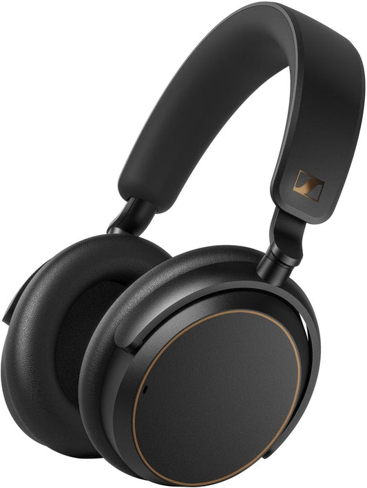【BTD600 Included Set】【Exclusive】Sennheiser Sennheiser Wireless Headphones ACCENTUM Wireless SE Black Copper Aging Sound Set Bluetooth Transmitter BTD 600 USB Adapter Included High