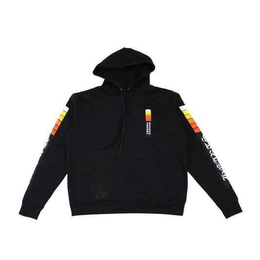 CHROME HEARTS 'BOOST' HOLLYWOOD BLACK HOODIE