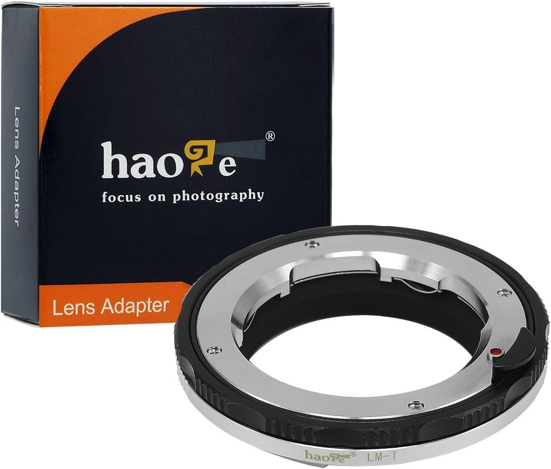 Haoge Macro Focus Lens Mount Adapter for Leica M LM Zeiss ZM Voigtlander VM Lens to Leica L-Mount Camera T, Typ 701, Typ701, TL2, CL(2017), SL, Typ 601, Typ601 for Panasonic Panasonic S1/S1R / S1H,