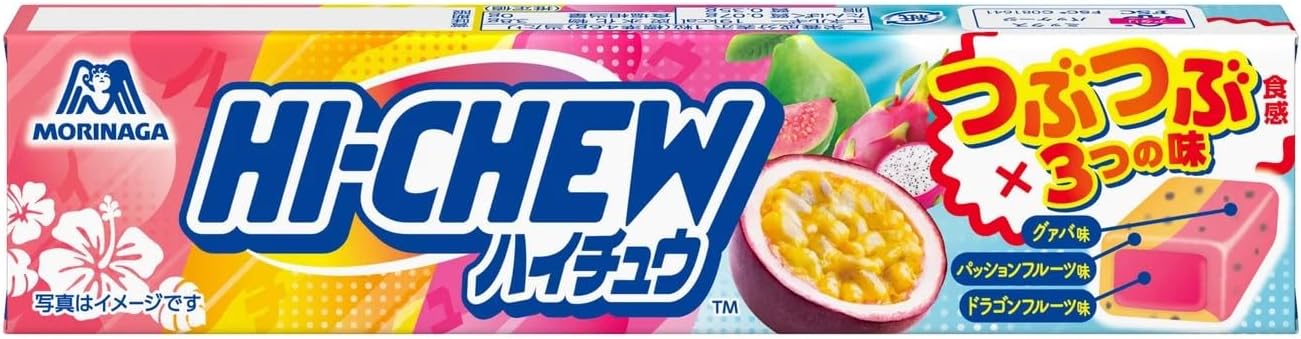 Morinaga Seika Haichu Squishy Tropical Mix, 12 Tablets x 12 Packs