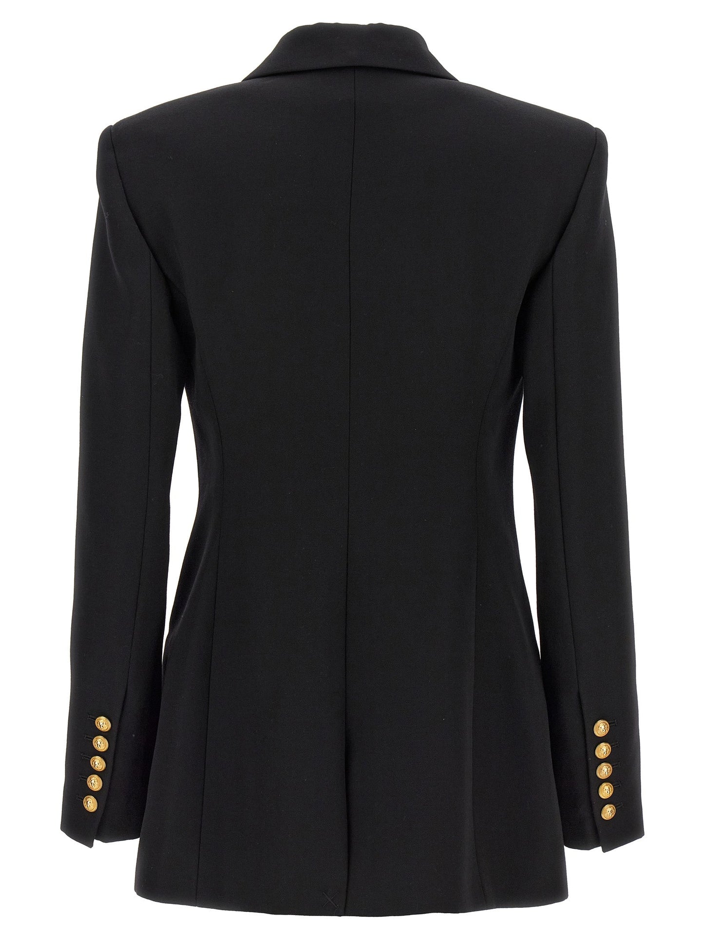 Balmain ロゴボタンを備えたバルメインダブルブレストブレザー - Image 1