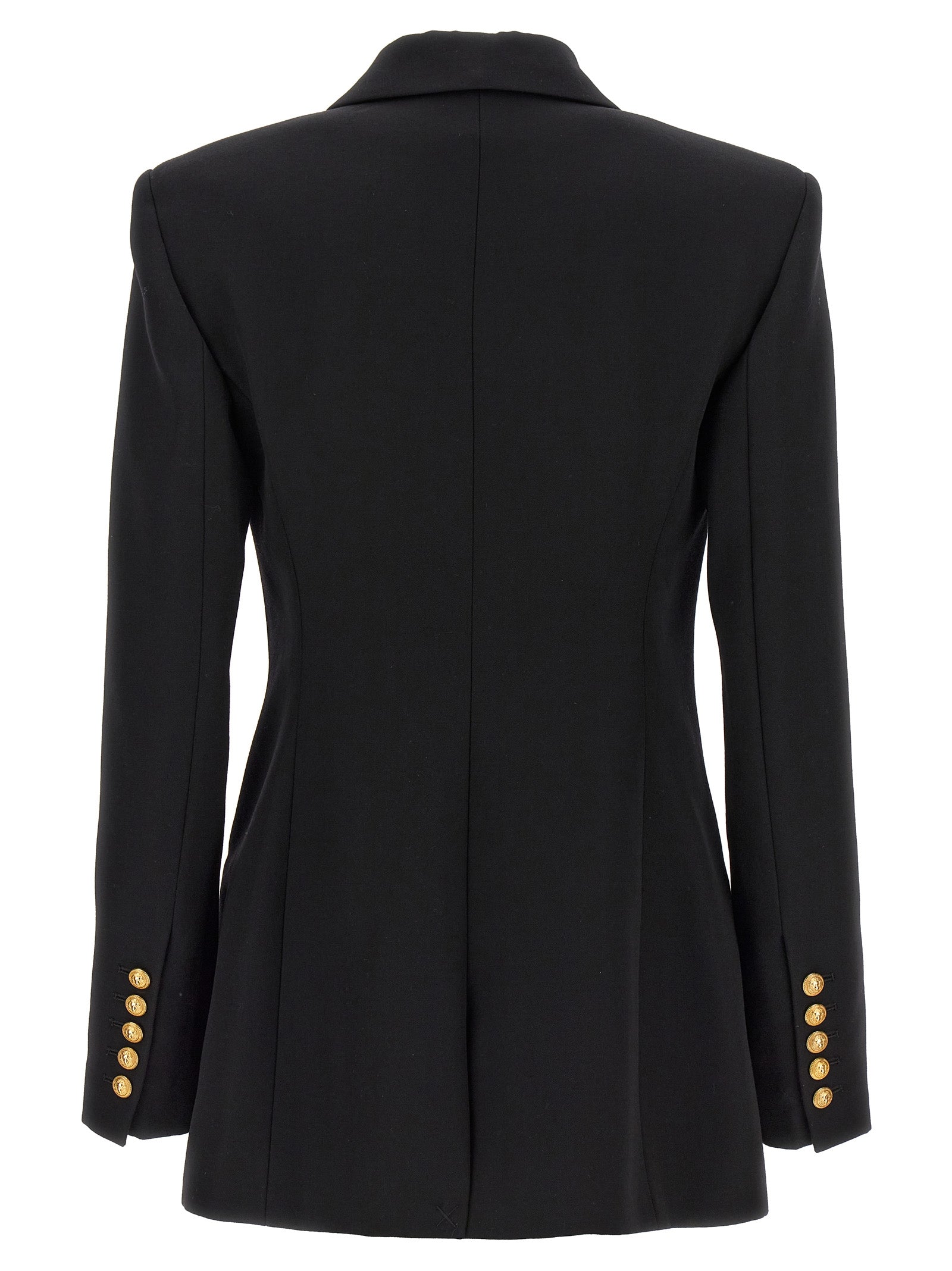 Balmain ロゴボタンを備えたバルメインダブルブレストブレザー - Image 1