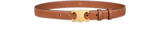 CELINE Medium Triomphe belt in natural calfskin - Image 1