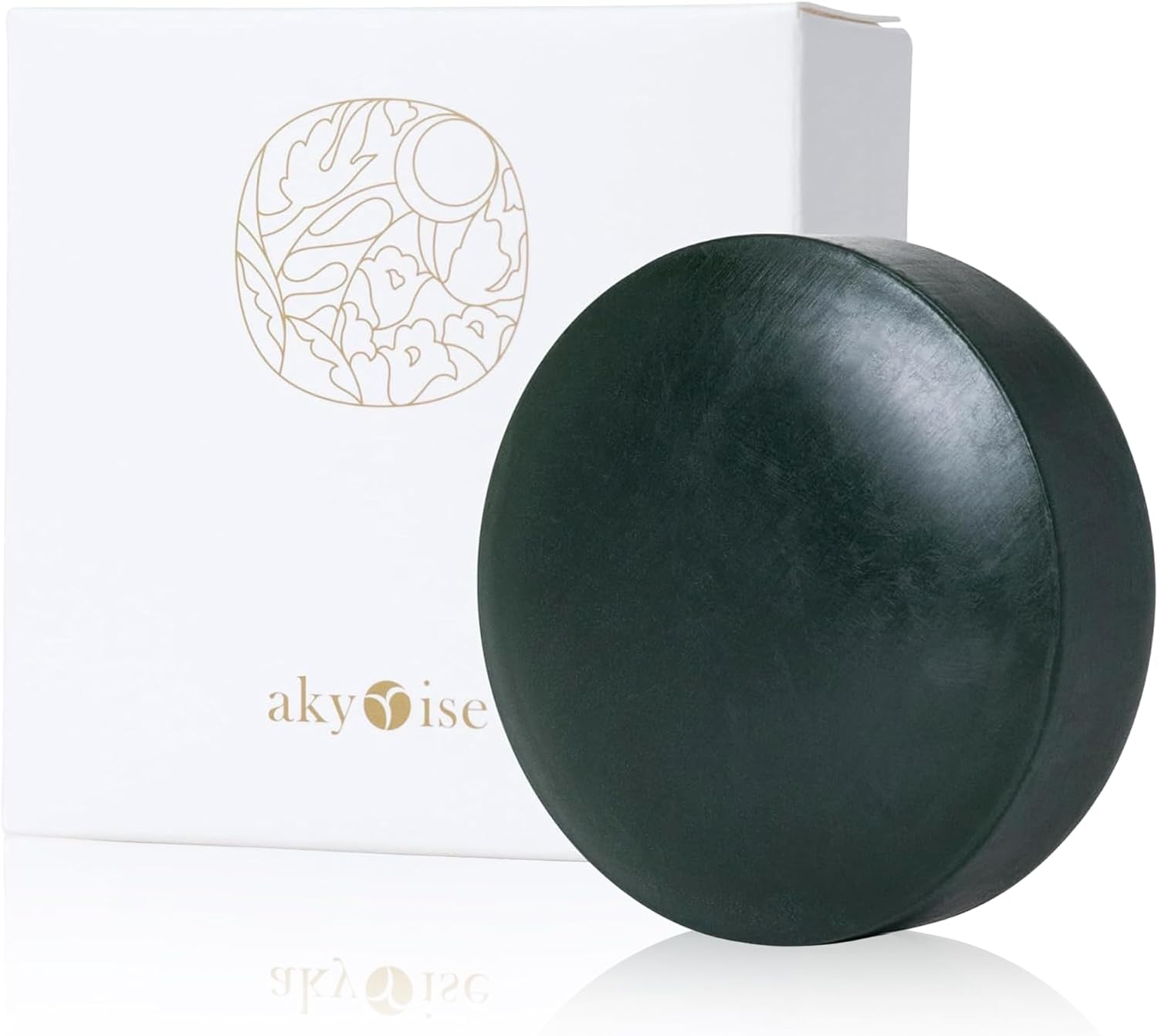 Akuraizu Foaming Stone (Large) Accurate [Facial Wash Soap, Sold 1,656 Pieces Per Month*! Popular Ranking] Dense Foam, Pores, Square Plug, Moisturizing Wash for 50s, Sensitive Skin, Facial Cleanser,