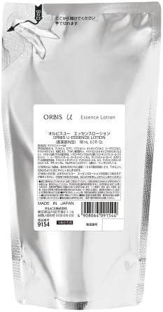 Orbis (ORBIS) Quasi-Drug, Essence Lotion, Aging Care, Lotion, Moisturizing, Roughness Prevention, Skin Care, Refill, 6.1 fl oz (180 ml) 1. Lotion 3. Refill