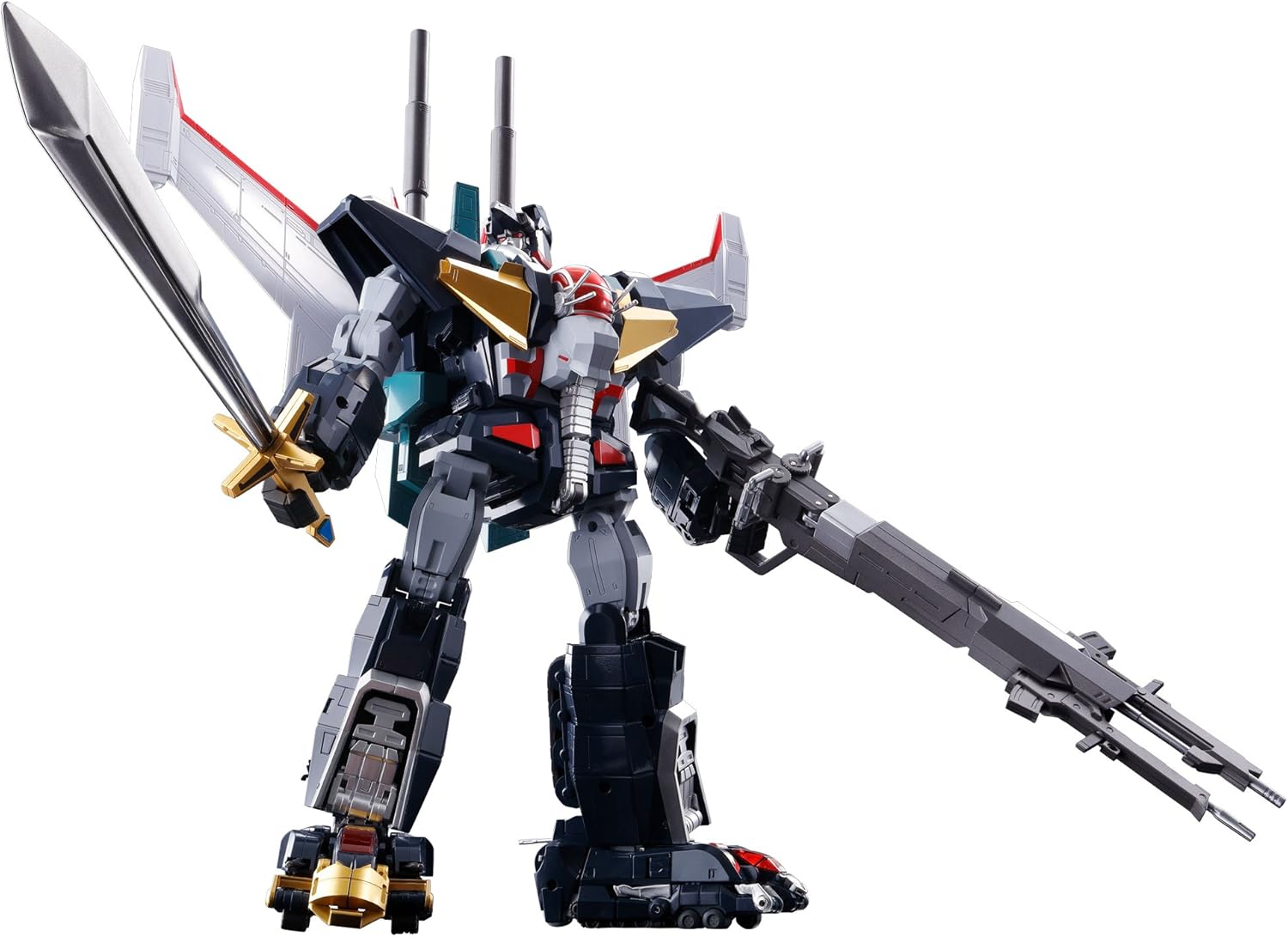 Chogokin Tamashii Dancouga – Super Beast Machine God GX-13R Dancouga (Renewal Version) Approx. 9.8 Inches (250mm) ABS&Die-Cast&PVC Painted Action Figure