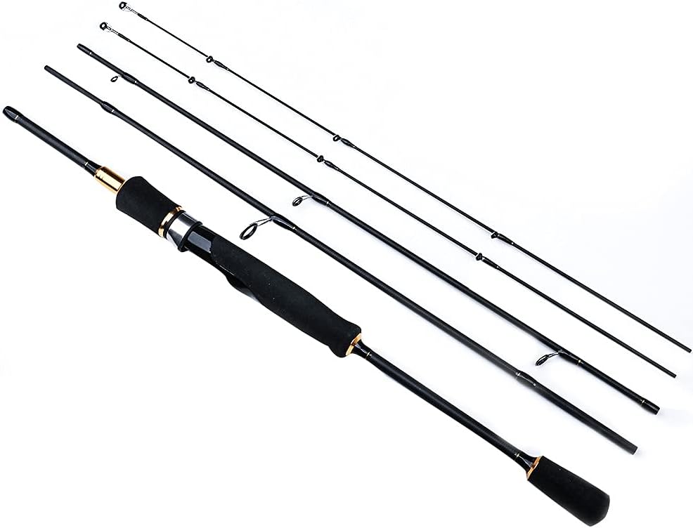 Beginner Fishing Rod 2tops Travel Rod Spinning Rod Bait Rod 1.6m/1.8m,4pcs