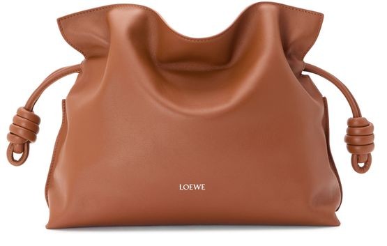 LOEWE Medium Flamenco clutch in nappa calfskin - Image 1
