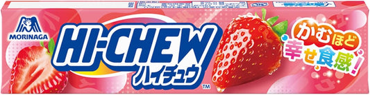 Morinaga Seika Haichu Strawberry, 12 Tablets x 12 Packs