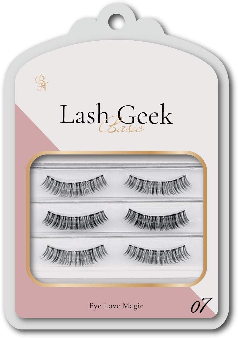 Beenu LSG-07 False Eyelashes - 3 Pairs