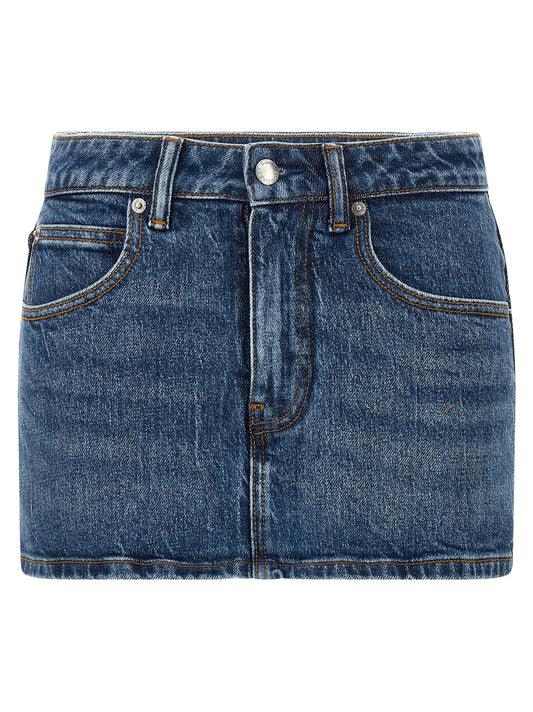 Denim X Alexander Wang デニムxアレクサンダーワンデニムスコート - Image 1