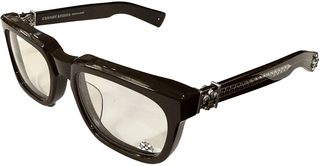 CHROME HEARTS 'SEE YOU IN TEA' BROWN GLASSES