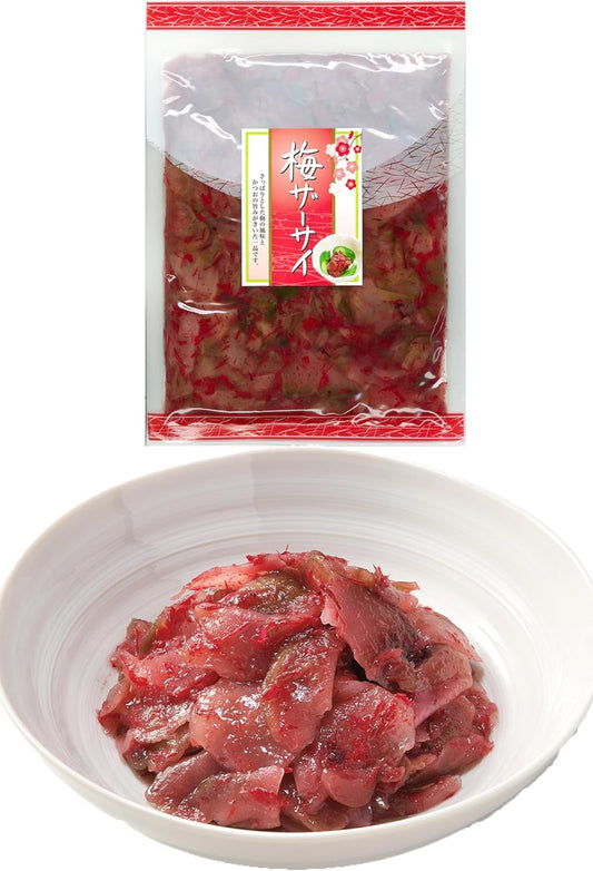 Magokoro Sozai Micro Ume Tsukemono 225g - Sweet and Sour Katsuo Plum Pickles - Popular Among Women - Addictive Deliciousness - Surge of Repeat Customers - Great Value Size