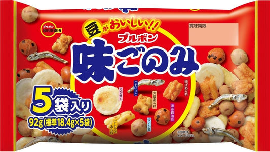 Bourbon Ajigonomi 5 Pack 92g