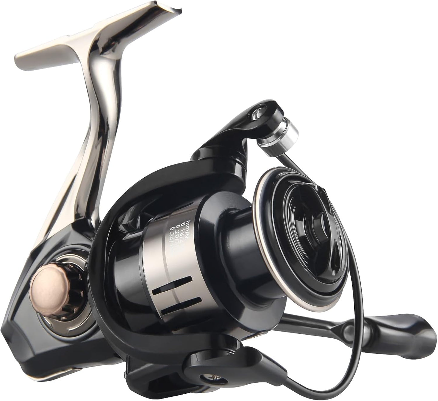 HAUT TON Spinning Reel 8000/9000/10000/12000/14000 Series 17+1BB Graphite/Metal Frame Surf Fishing Reel 4.8:1 Gear Ratio 55lb Drag Medium/Heavy Long Casting Coastal Offshore Saltwater Monster Fish