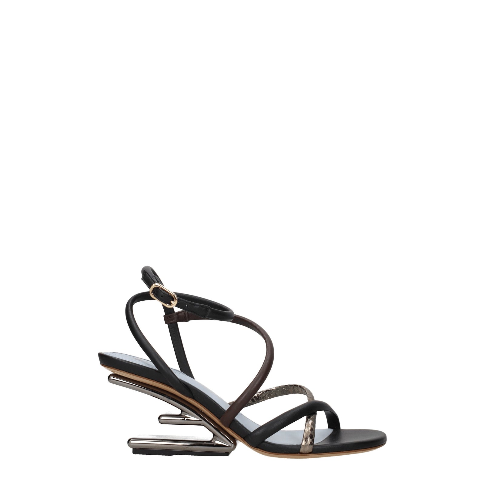 Fendi フェンディサンダル女性マルチカラーレザー - Image 1
