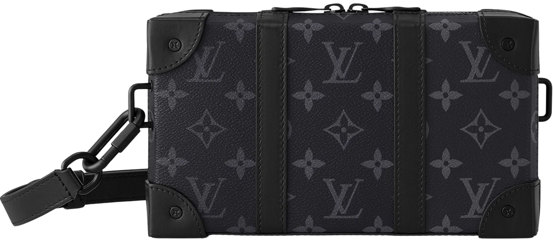 LOUIS VUITTON 'MONOGRAM ECLIPSE' SOFT TRUNK WALLET
